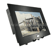 Panel Mount, 24" LCD monitor, 1920x1080, LED 250 nits, VGA + HDMI + DVI input with Capacitive Touch. (Model: EPMW2400HD-TC)