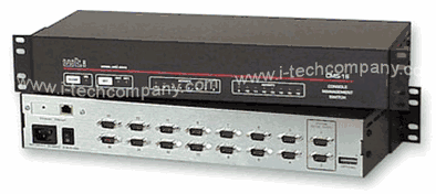 Rack PDU CMS-16DC : Telnet & Asynchronous (RS-232) Console Manager, 16-Port Unit, -48V DC (Model:CMS-16DC )