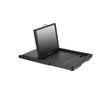 1U Rackmount 17' TFT LCD Monitor w/ Notebook Keyboard & USB Mini Optical Mouse Drawer. (17.25'W x 25.5'D x 1.75'H) 1280x1024 resolution, Included Cables NB-6A cable VGA+ 2xUSB KVM Combo Cable 6ft long