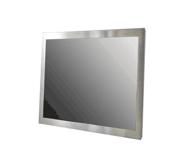 Rugged Completely Sealed Full IP66/NEMA4X Stainless Steel Chassis/Surface Mount, 12.1"  LCD monitor , 1024 x 768, 1000 nits, with Glass, VGA and DVI input with Projective Capacitive Touch (1-2mm) USB Controller (Model: CCH1210HB-SIP-PCT)