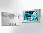 Rugged Completely Sealed Full IP66 Stainless Steel Chassis 32" Wide LCD monitor , Resolution 1920 x 1080, 350 nits, Intel Core i5-3610ME Processor with Projective Capacitive Touch (1-2mm) USB Controller (Model: ECHW3200A-SIP-i5-PCT)