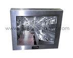 Rugged Completely Sealed IP66/NEMA4X Stainless Steel Chassis/Surface Mount, 21.5" LCD monitor, 1920 x 1080, 1000 nits, without speaker (Model: ECHW2150HB-SIP)