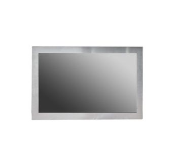 27" Full HD IP66 Industrial Monitor, 1000 nits, Stainless Steel 304,  AR Glass, Waterproof I/O (VGA, DVI, HDMI, 12VDC, 6ft cables), Wall Mount Ready