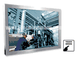 Rugged Completely Sealed IP66/NEMA4X Stainless Steel Chassis/Surface Mount Water/Dust proof 32" High Brightness Panel PC LCD monitor LED backlight, 1920 x 1080, 500 nits, with 2mm AR glass and DVI input, Integrated with i5 processor QM77 2.7 GHz, IR touch Screen and USB Controller (Model: SCHW3200-SIP-PC5-IR)