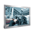 Rugged Completely Sealed IP66/NEMA4X Stainless Steel Chassis/Surface Mount Water/Dust proof 32" LCD monitor LED backlight, 1920 x 1080, 500 nits, with 2mm AR glass, VGA and DVI input with Projective Capacitive Touch (1-2mm) USB Controller (Model: SCHW3200-SIP-PCT)