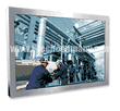 Rugged Completely Sealed IP66/NEMA4X Stainless Steel Chassis/Surface Mount Water/Dust proof 46" High Brightness Panel PC LCD monitor LED backlight, 1920 x 1080, 400 nits, with 2mm AR glass and DVI input, Integrated with i5 processor QM77 2.7 GHz (Model: SCHW4600-SIP-PC5)