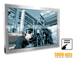 Rugged Completely Sealed IP66/NEMA4X Stainless Steel Chassis/Surface Mount Water/Dust proof 55" High Brightness Panel PC LCD monitor LED backlight, 1920 x 1080, 1000 nits, with 2mm AR glass and DVI with Intel Atom D2550 Processor and NM10 onboard, IR touch Screen and USB Controller (Model: SCHW5500HB-SIP-PC-IR)