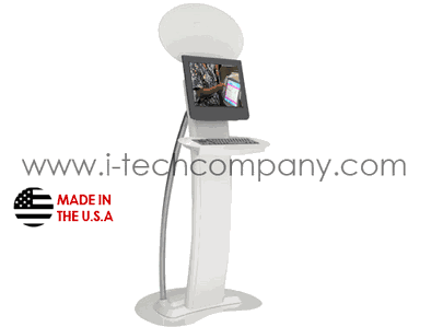 Simple Interactive 22" All in One Style Touchscreen PC System Kiosk (Model: OTK2150)