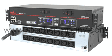 Single 30 Amp, 208-240V, (16) IEC 320 C13 Outlets, 2U (Model: MPC-16HS30-2)