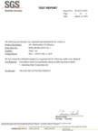 Storage Low Temperature Test