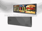 Stretch Display, Chassis 49" LCD monitor, 1920x540, LED-500nits,VGA input, WV 178/178, (1/2 cut of 1920x1080) (Model:ECHS4900)