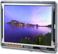 Sunlight Readable/Transflective High Brightness LCD 19" 430nits Open Frame LCD Monitor w/ VGA, video inputs (Model WOPH1900M1AV)