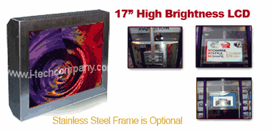 VBright 17" High Brightness Digital Signage LCD Monitor (Model: RVB1700)
