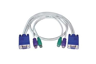 VGA, PS/2 Keyboards & Mouse Cascade KVM cables (Model: NA-6) 