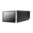 Zero Bezel Chassis, 15" LCD Monitor 1024 x768, LED 350 nits, VGA input, Wide View Angle and Wide Temperature, Intel Core i3 Processor (Model: ECH1500WTWV-i3-F)