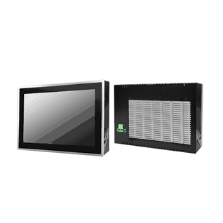 Zero Bezel Chassis, 7" LCD Monitor, 800 x 480 LED 1000 nits, VGA input, Intel Core i3 Processor with PCAP Touch (Model: ECHW0700HB-i3-FPCT)