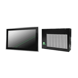 Zero Bezel Panel Mount, 7" LCD Monitor, 1024 x 600 LED 200 nits, VGA input, Intel Core i3 Processor (Model: EPMW0700X-i3-F)