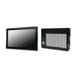 Zero Bezel Panel Mount, 7" LCD monitor, 800 x 480 LED 1000 nits, VGA input, wide view angle and wide temperature, Intel Celeron J1900 (Model: EPMW0700WTWVHB-J-F)