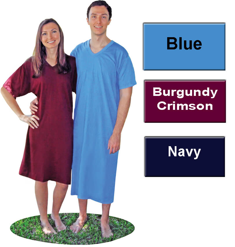 mens jersey nightshirt