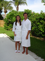 Diamond Waffle Kimono size XX-Large 38 inch length