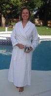 Ladies 100% Cotton Flannel Robe