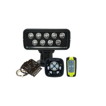 ACR RCL100 LED Searchlight Wired and Wireless Controls Black Housing 12/24vDC, 1977