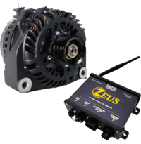 ARCO Zeus A225S Vortec Alternator with Regulator & Zeus High-Energy Alternator Regulator 4018-AZ1000