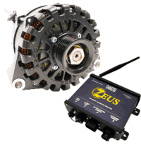 ARCO Zeus A275L N62 Alternator with Clutch Pulley, Terminal Block & Zeus High-Energy Alternator Regulator 4026-AZ1000