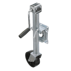 Attwood Fold-Up Trailer Jack - 1000 lb Capacity - Single Wheel 11127-4