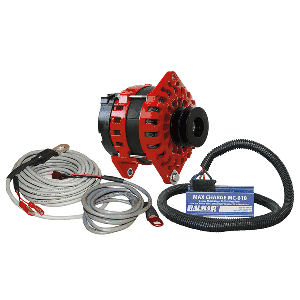 Balmar Alternator 250 AMP Kit 12V 3.15" Dual Foot Saddle Dual Vee Pulley Regulator & Temp Sensor, XT-DF-250-DV-KIT