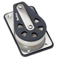 Barton Marine Size 4 Single Cheek Block N04 160