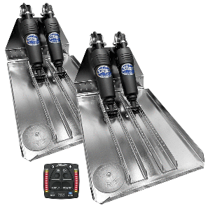 Bennett Marine BOLT 14x20 Dual Electric Trim Tab System with One Box Indication Unit