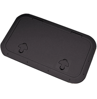 Bomar Inspection Hatch 9 3/4" x 19 1/2" Black, G81020-11