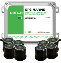 BPS Marine PRO-8 8-Transducer Ultrasonic Antifouling System - 24VDC