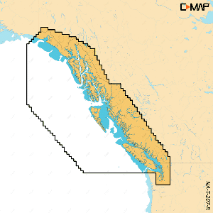 C-MAP REVEAL X - British Columbia & Puget Sound