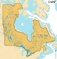 C-MAP REVEAL X - Canada Lakes Insight East HD
