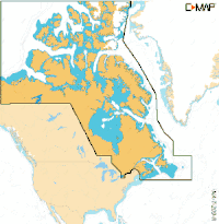 C-MAP REVEAL X - Canada North & East, M-NA-T-209-R-MS