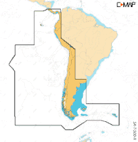 C-MAP REVEAL X - Costa Rica Chile & Falklands