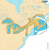 C-MAP REVEAL X - Great Lakes to Nova Scotia, M-NA-T-201-R-MS