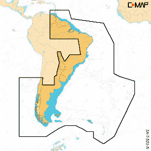C-MAP REVEAL X - Gulf of Paria to Cape Horn