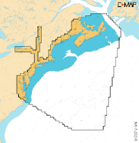 C-MAP REVEAL X - Nova Scotia to the Chesapeake Bay, M-NA-T-202-R-MS