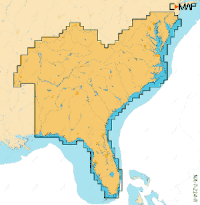 C-MAP REVEAL X - U.S. Lakes South East