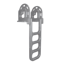Dock Edge Polyethylene Ladders, Rotter Ladder, 4Step
