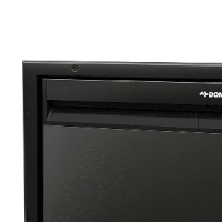 Dometic Universal Flush Mount Frame for NRX115 Compressor Refrigerators - Black
