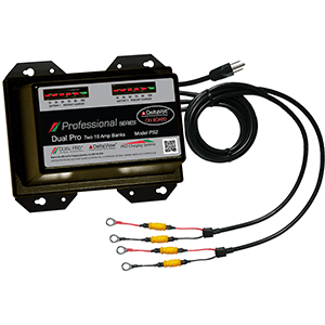 Dual Pro Professional Series Battery Charger - 120V 30A - 2-15A-Banks - 12V/24V, PS2