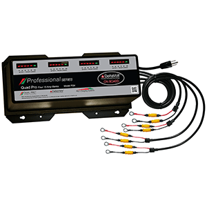 Dual Pro Professional Series Battery Charger - 120V 60A - 4-15A-Banks - 12V-48V, PS4