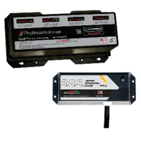 Dual Pro PS4 Auto 4 Bank Battery Charger with 2 Bank Battery Optimization, 120V to 12/24/36/48V 60Amp, PS4AUTO/BOS12V2