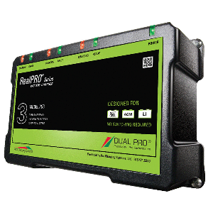 Dual Pro RealPRO Series Battery Charger - 120V 18A - 3-6A-Banks - 12V-36V, RS3