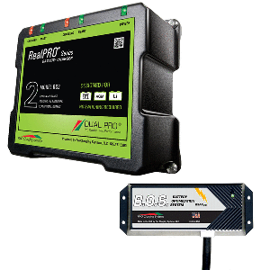 Dual Pro RS2 2 Bank Battery Charger with 2 Bank Battery Optimization, 120V to 12/24V 30Amp, RS2/BOS12V2