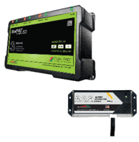 Dual Pro RS3 3 Bank Battery Charger with 2 Bank Battery Optimization, 120/240V to 12/24/36V, 18 Amp